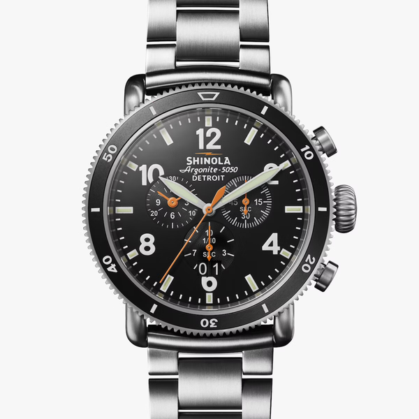 Shinola | The Black Blizzard 48MM – Capitalism Couture